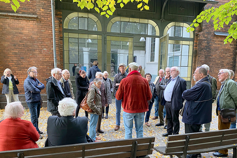 14.10.2022, 40-jähriges Bestehen der Arbeitsgemeinschaft Historische Kirchhöfe und Friedhöfe Berlins e. V. (© Mathias C. Tank)