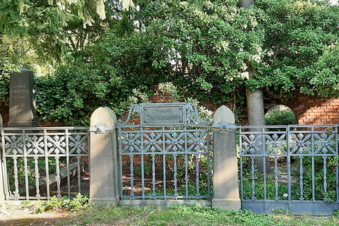 Friedhof Dreifaltigkeit II: Grab Theodor Mommsen (© Yvonne Zimmerer/evfbs)
