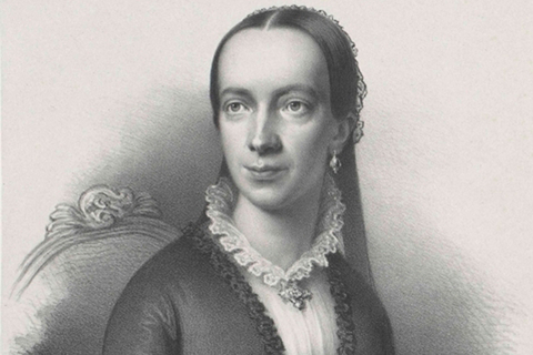 Emilie Mayer (Detail) @ Unknown author, Public domain, via Wikimedia Commons