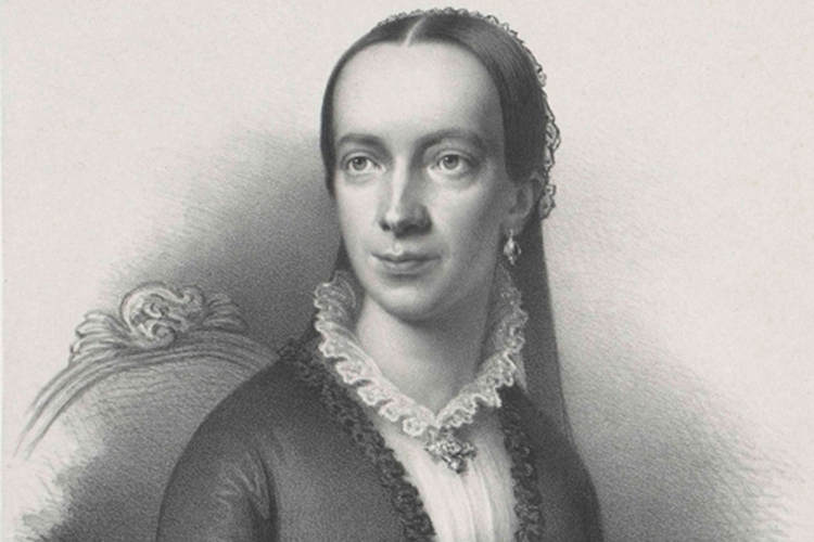 Emilie Mayer (Detail) @ Unknown author, Public domain, via Wikimedia Commons