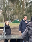 Eröffnung muslimisches Begräbnisfeld am 3. März 2023, Ev. Friedhof Emmaus in Berlin-Neukölln (© evfbs.de)