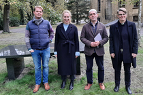 Eröffnung muslimisches Begräbnisfeld am 17. Oktober 2023, Ev. Friedhof Sophien III in Berlin-Wedding (© evfbs.de)