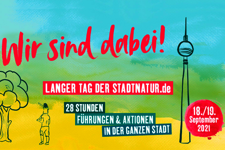 Banner Langer Tag der Stadtnatur 2021
