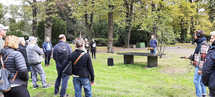 Eröffnung muslimisches Begräbnisfeld am 17. Oktober 2023, Ev. Friedhof Sophien III in Berlin-Wedding (© evfbs.de)