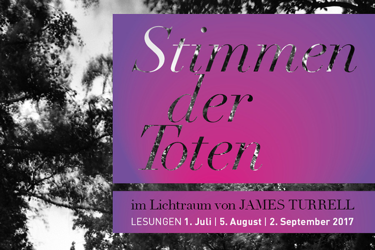 Detail Veranstaltungsflyer "Stimmen der Toten" (Juli bis September 2017)