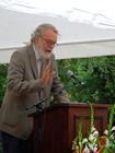 8.7.2015 Eröffnung Kapelle Dorotheenstädtischer Friedhof I, Festakt: Vortrag von Prof. Dr. Wulf Herzogenrath (Foto © Juliane Bluhm)