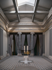 Pressefoto: Mausoleum Kunzemann (2024), Friedhof Dreifaltigkeit II in Berlin (© D Form Architekten, Foto: Stephan Bögel) 