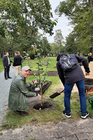 Eröffnung muslimisches Begräbnisfeld am 17. Oktober 2023, Ev. Friedhof Sophien III in Berlin-Wedding (© evfbs.de)