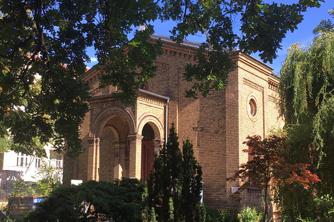 Kiezkapelle auf dem Neuen Friedhof St. Jacobi (© EvFBS)