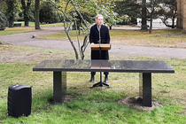 Eröffnung muslimisches Begräbnisfeld am 17. Oktober 2023, Ev. Friedhof Sophien III in Berlin-Wedding (© evfbs.de)