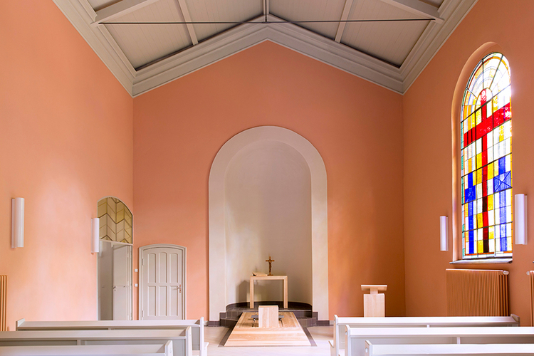 Kapelle auf dem Friedhof St. Elisabeth II (Foto © Katrin Manke)