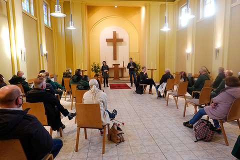 Klimaschutzmanager*innen informieren im Februar/März 2022 über ihre Arbeit (© evfbs.de)