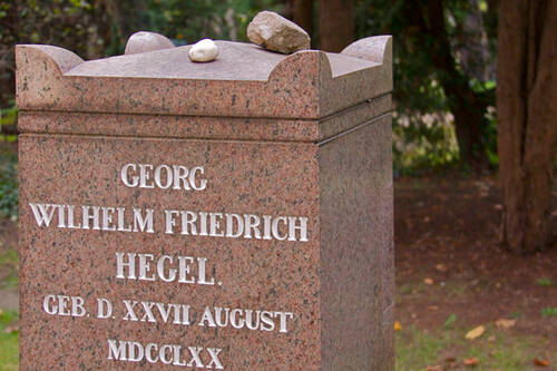 Georg Wilhelm Friedrich Hegel, Grabmal auf dem Dorotheenstädtischen Friedhof I, Berlin (Foto © Juliane Bluhm)
