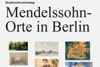Flyer Studienexkursion am 2. Juni 2019 zu Berliner Mendelssohn-Orten mit Lesung und Konzert (Detail)
