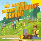 Banner #meinschönerFriedhof 1200x1200 (Instagram- und Facebook-Posts)