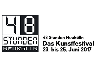 Logo-Schriftzug 48 Stunden Neukölln 2017